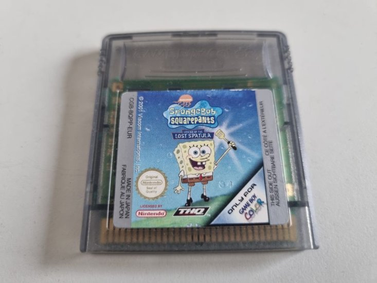 (Bild für) GBC Spongebob Squarepants - Legend of the Lost Spatula EUR - zum Schließen ins Bild klicken