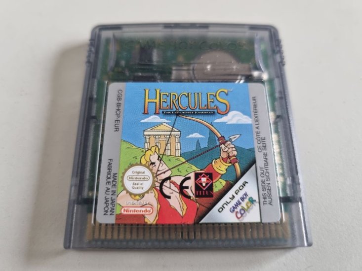 (Bild für) GBC Hercules - The Legendary Journeys EUR - zum Schließen ins Bild klicken