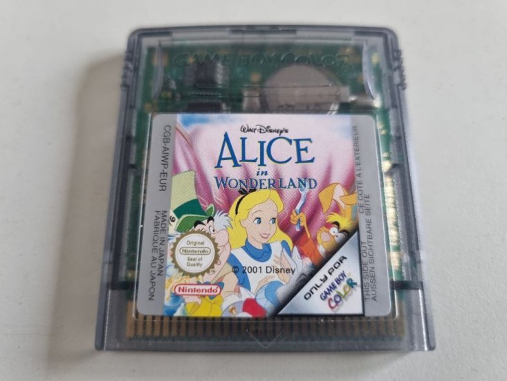 (Bild für) GBC Alice in Wonderland EUR - zum Schließen ins Bild klicken