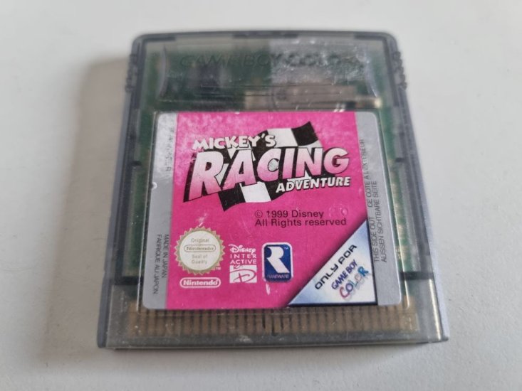 (Bild für) GBC Mickey's Racing Adventure EUR - zum Schließen ins Bild klicken