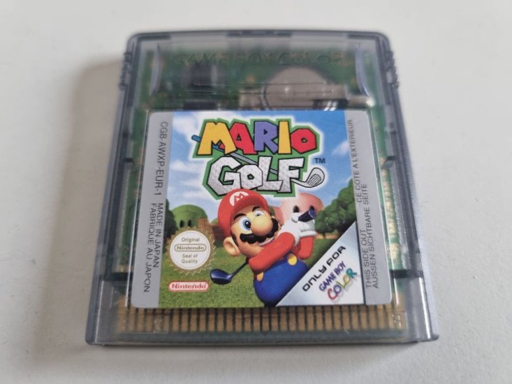(Bild für) GBC Mario Golf EUR - zum Schließen ins Bild klicken