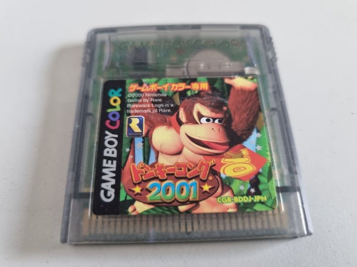 (Bild für) GBC Donkey Kong 2001 JPN - zum Schließen ins Bild klicken