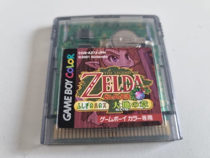 (Bild für) GBC The Legend of Zelda - Oracle of Seasons JPN - zum Schließen ins Bild klicken