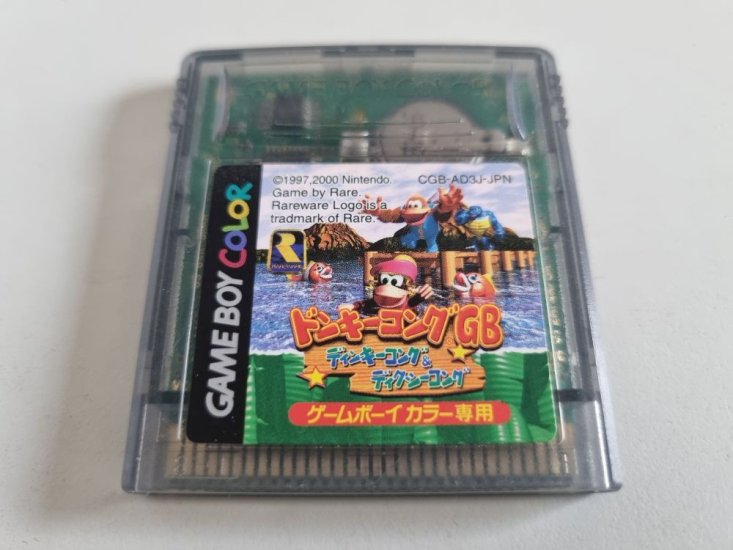 (Bild für) GBC Donkey Kong GB - Dinky Kong & Dixie Kong JPN - zum Schließen ins Bild klicken