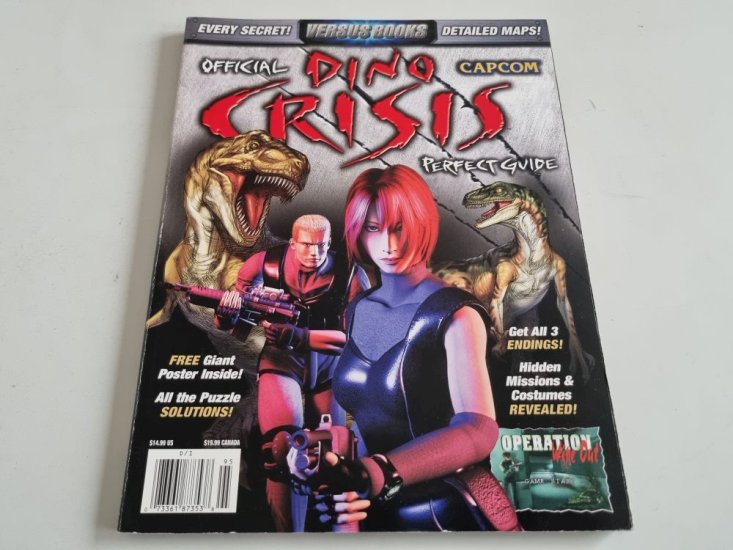 (Bild für) Dino Crisis - Official Perfect Guide - zum Schließen ins Bild klicken
