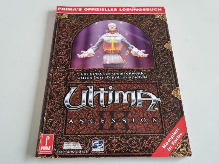 (Bild für) Ultima XI - Ascension - Prima's Offizielles Lösungsbuch - zum Schließen ins Bild klicken