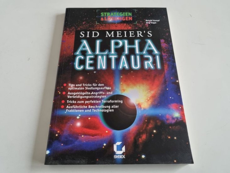 (Bild für) Sid Meier's Alpha Centauri - Strategien & Lösungen - zum Schließen ins Bild klicken