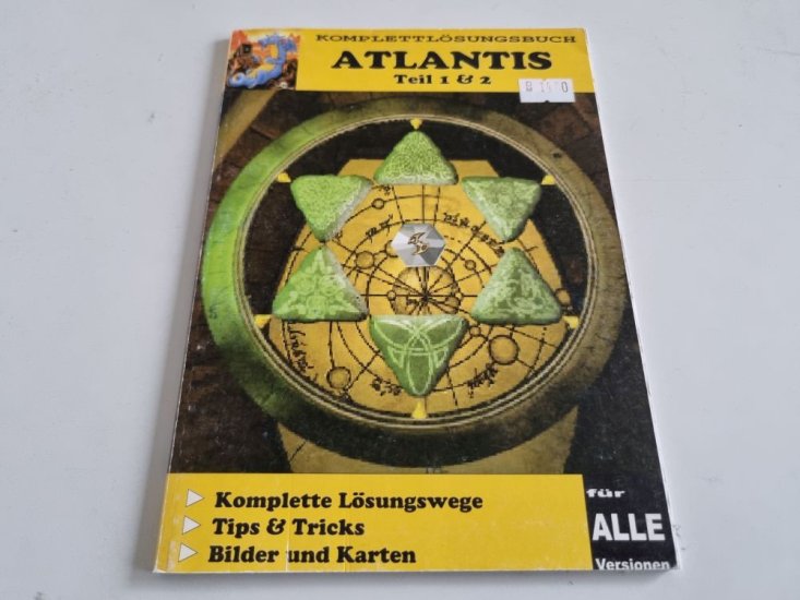 (Bild für) Atlantis - Teil 1 & 2 - Komplettlösungsbuch - zum Schließen ins Bild klicken