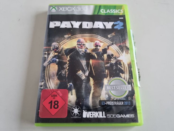 (Bild für) Xbox 360 Payday 2 - zum Schließen ins Bild klicken