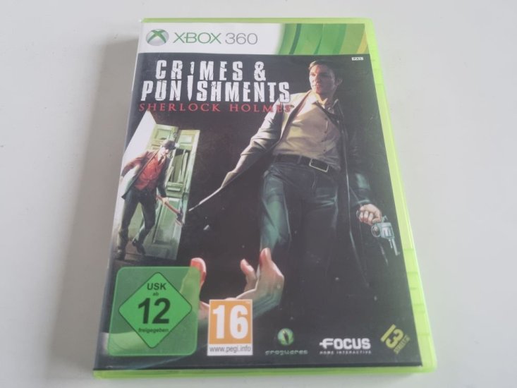 (Bild für) Xbox 360 Crimes & Punishments - Sherlock Holmes - zum Schließen ins Bild klicken