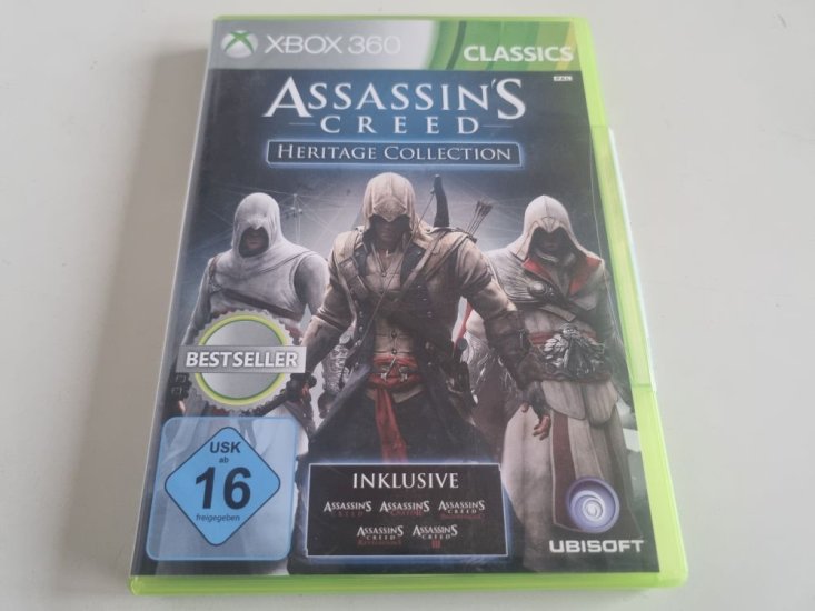 (Bild für) Xbox 360 Assassin's Creeed - Heritage Collection - zum Schließen ins Bild klicken