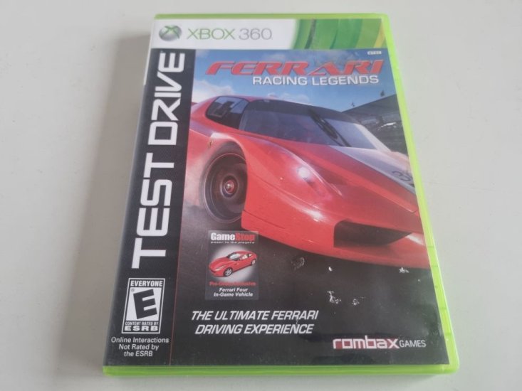 (Bild für) Xbox 360 Ferrari Racing Legends - zum Schließen ins Bild klicken