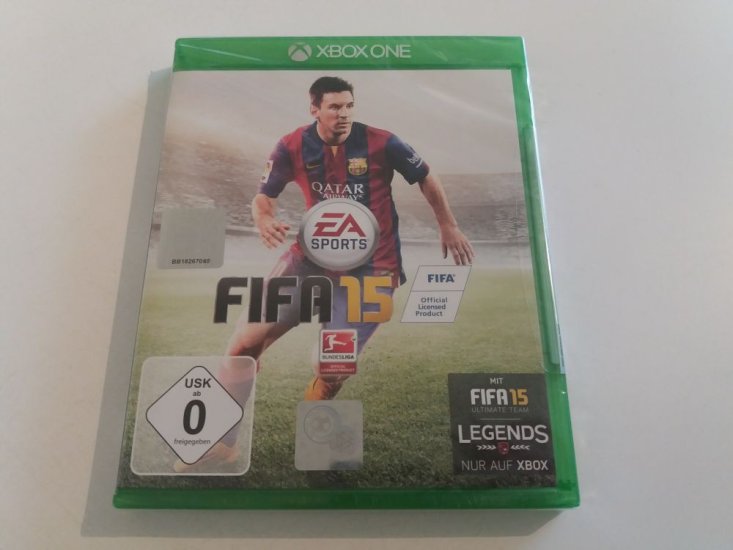 (Bild für) Xbox One Fifa 15 - zum Schließen ins Bild klicken