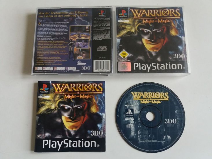 (Bild für) PS1 Warriors of Might & Magic - zum Schließen ins Bild klicken