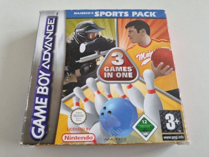 (Bild für) GBA Majesco's Sports Pack EUR - zum Schließen ins Bild klicken