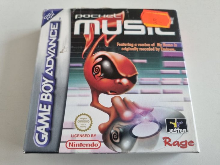 (Bild für) GBA Pocket Music EUR - zum Schließen ins Bild klicken