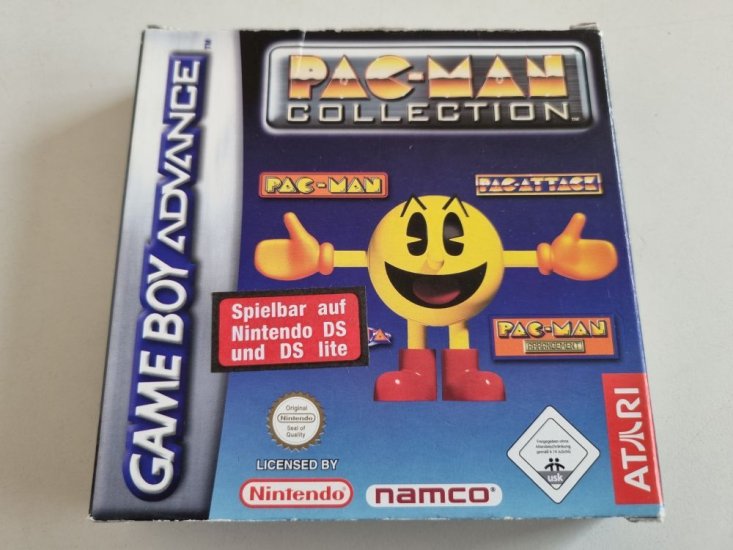 (Bild für) GBA Pac-Man Collection NOE - zum Schließen ins Bild klicken