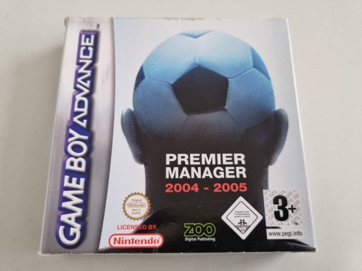 (Bild für) GBA Premier Manager 2004 - 2005 UKV - zum Schließen ins Bild klicken