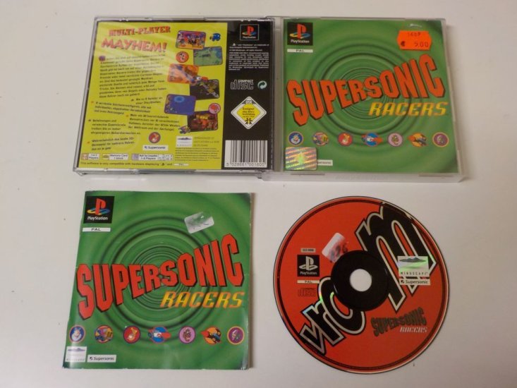 (Bild für) PS1 Supersonic Racers - zum Schließen ins Bild klicken