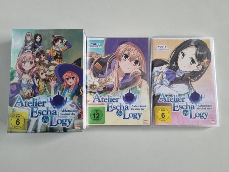 (Bild für) DVD Atelier Escha Logy - Vol. 1-3 - zum Schließen ins Bild klicken