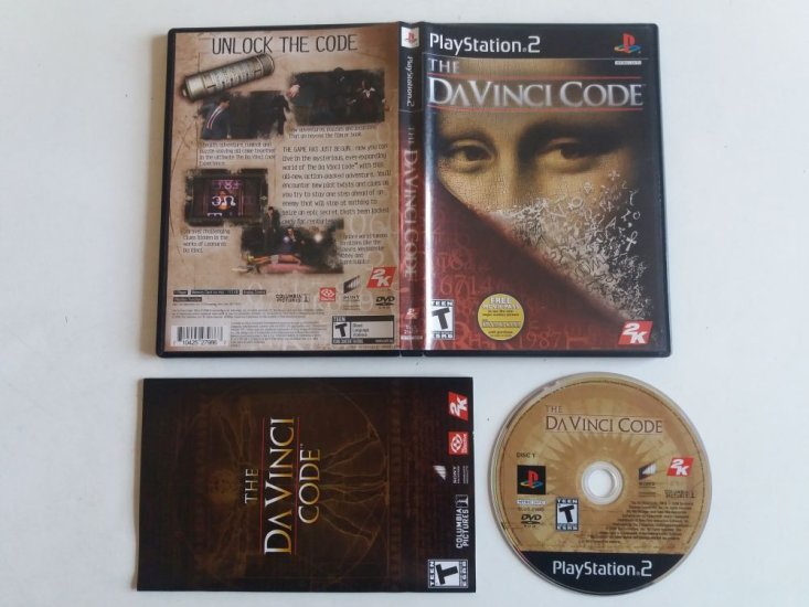 (Bild für) PS2 The Da Vinci Code - zum Schließen ins Bild klicken