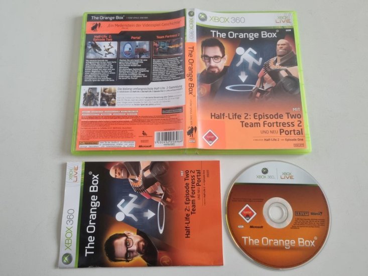(Bild für) Xbox 360 The Orange Box - zum Schließen ins Bild klicken