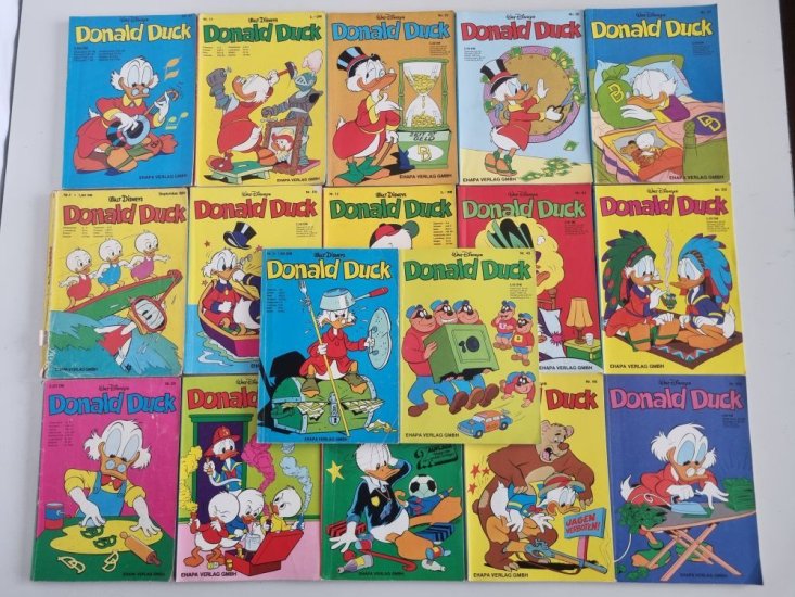 (Bild für) Donald Duck Comics 17x - zum Schließen ins Bild klicken