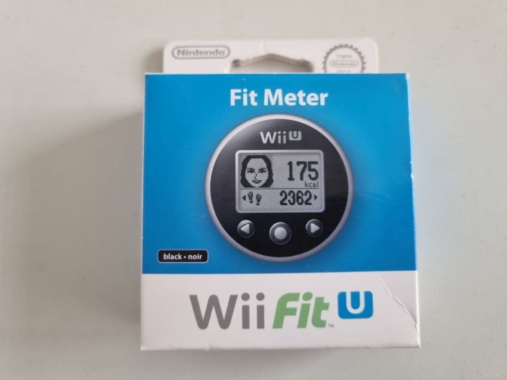 (Bild für) Wii U Fit Meter Black - zum Schließen ins Bild klicken