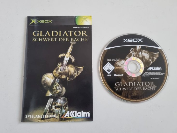(Bild für) Xbox Gladiator - Schwert der Rache - zum Schließen ins Bild klicken