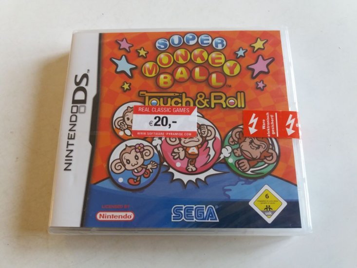 (Bild für) DS Super Monkey Ball Touch & Roll NOE - zum Schließen ins Bild klicken