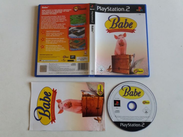(Bild für) PS2 Ein Schweinchen namens Babe - zum Schließen ins Bild klicken