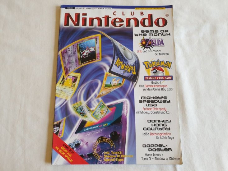 (Bild für) Club Nintendo 6/2000 - zum Schließen ins Bild klicken