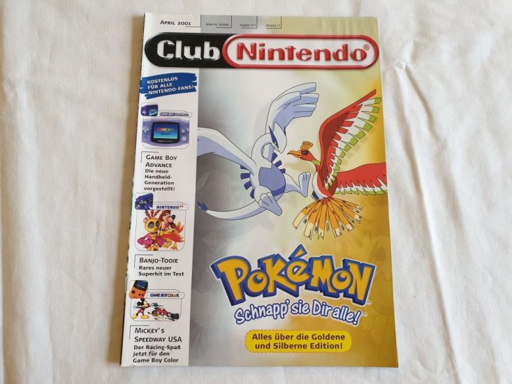 (Bild für) Club Nintendo 2/2001 - zum Schließen ins Bild klicken