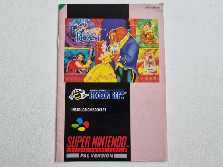 (Bild für) SNES Beauty and the Beast UKV Anleitung - zum Schließen ins Bild klicken