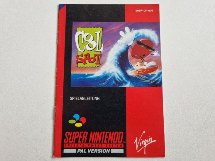 (Bild für) SNES Cool Spot NOE Anleitung - zum Schließen ins Bild klicken
