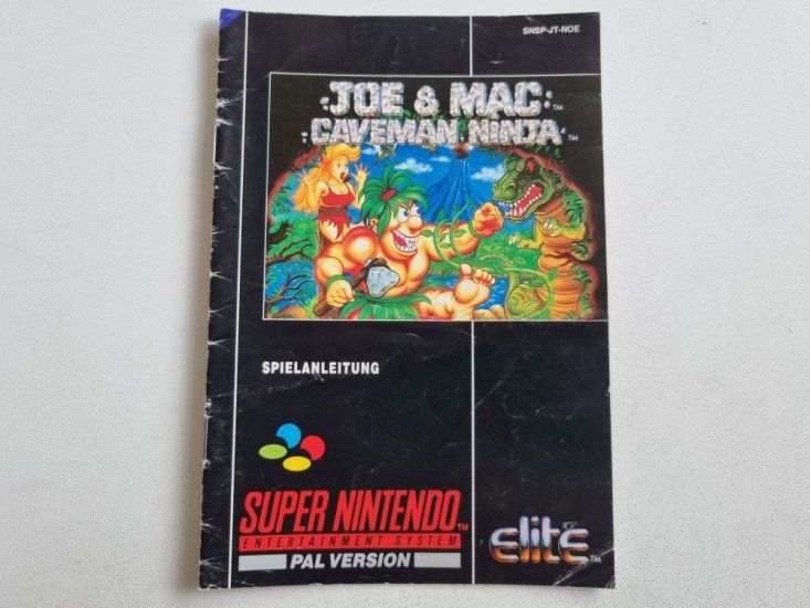 (Bild für) SNES Joe & Mac - Caveman Ninja NOE - zum Schließen ins Bild klicken