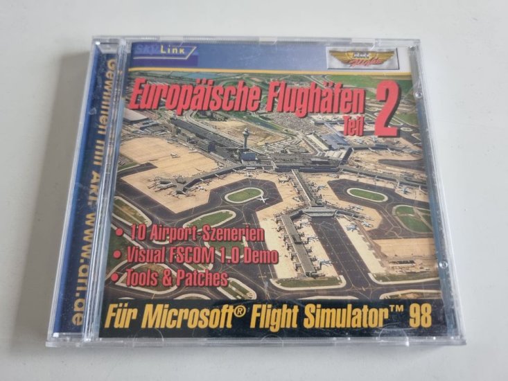 (Bild für) PC Europäische Flughäfen Teil 2 - Flight Simulator 98 - zum Schließen ins Bild klicken