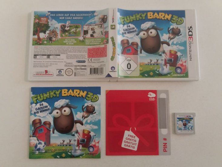 (Bild für) 3DS Funky Barn 3D GER - zum Schließen ins Bild klicken