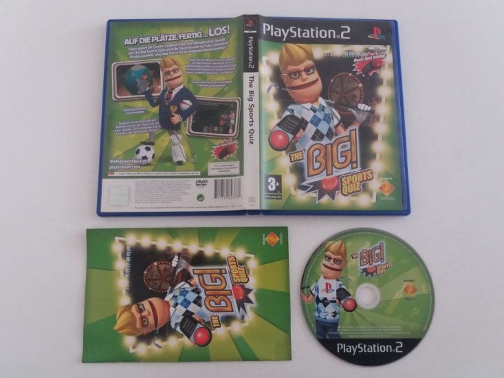 (Bild für) PS2 The Big! Sports Quiz - zum Schließen ins Bild klicken