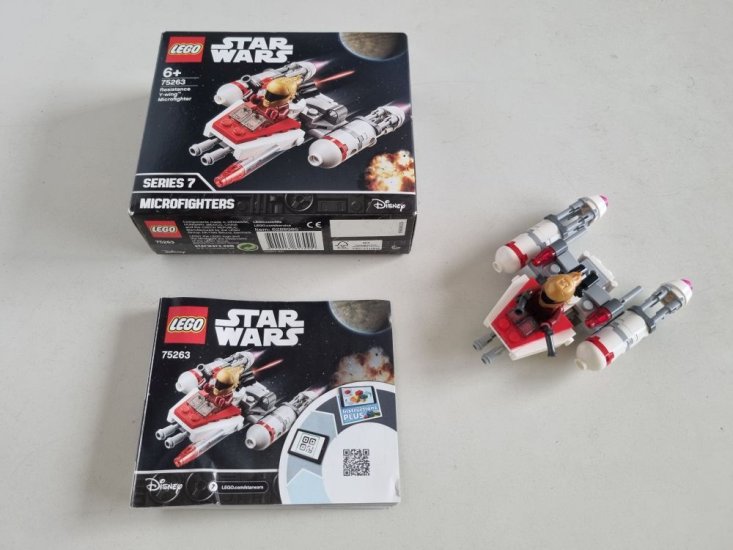 (Bild für) Lego 75263 - Star Wars Microfighters - Resistance Y-Wing - zum Schließen ins Bild klicken