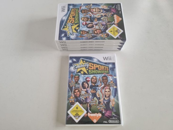 (Bild für) Wii Celebrity Sports Showdown NOE - zum Schließen ins Bild klicken
