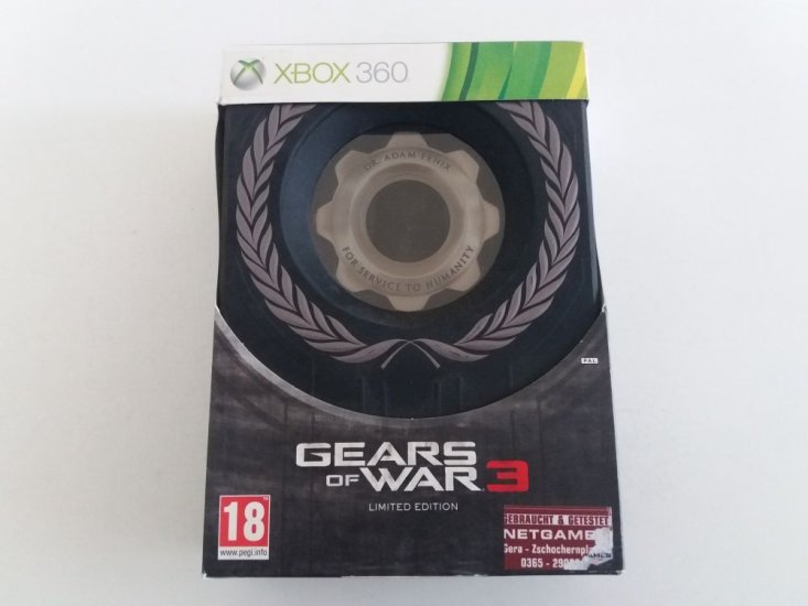 (Bild für) Xbox 360 Gears of War 3 Limited Edition - zum Schließen ins Bild klicken