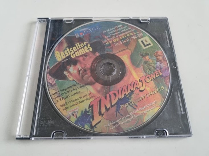 (Bild für) PC Indiana Jones and the Fate of Atlantis - zum Schließen ins Bild klicken