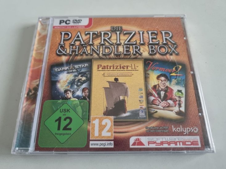(Bild für) PC Die Patrizier & Händler Box - zum Schließen ins Bild klicken
