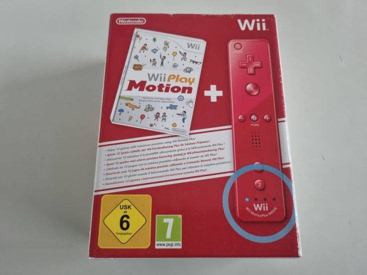 (Bild für) Wii Play Motion - Wii Motion Plus Bundle EUR - zum Schließen ins Bild klicken
