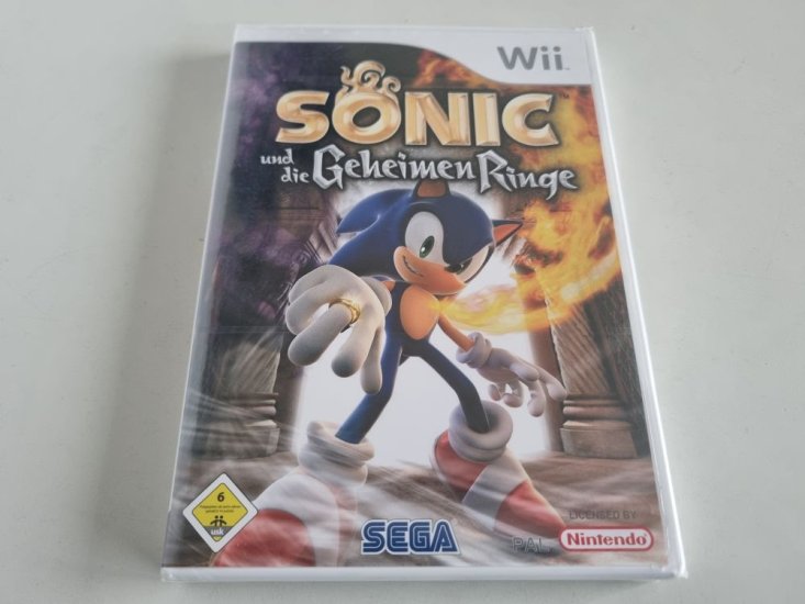 (Bild für) Wii Sonic und die Geheimen Ringe NOE - zum Schließen ins Bild klicken