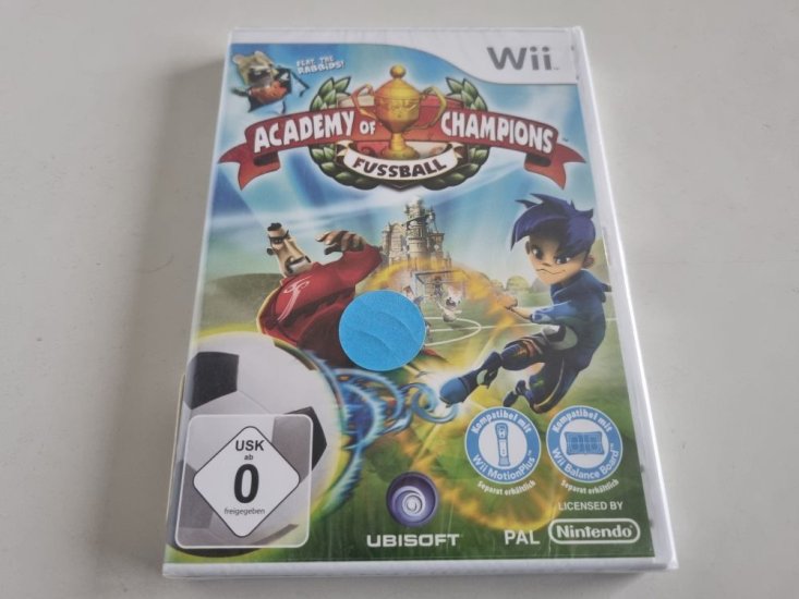 (Bild für) Wii Academy of Champions Fussball NOE - zum Schließen ins Bild klicken