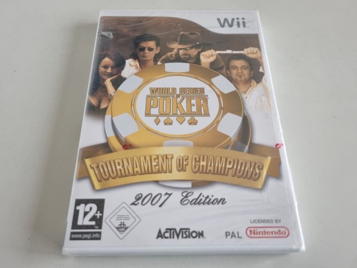 (Bild für) Wii World Series of Poker - Tournament of Champions - 2007 Edition NOE - zum Schließen ins Bild klicken