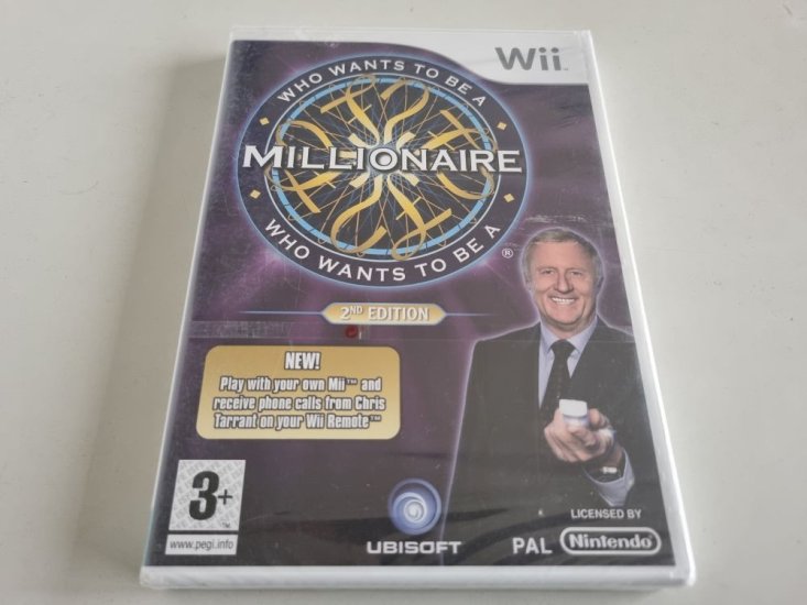 (Bild für) Wii Who wants to be a Millionaire - 2nd Edition UKV - zum Schließen ins Bild klicken