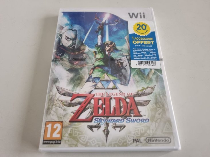 (Bild für) Wii The Legend of Zelda - Skyward Sword FRA - zum Schließen ins Bild klicken